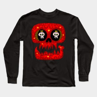 CALAVERA ROJA! Long Sleeve T-Shirt